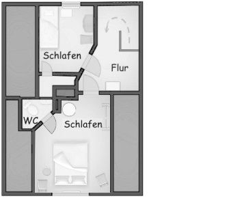 Grundriss Obergeschoss